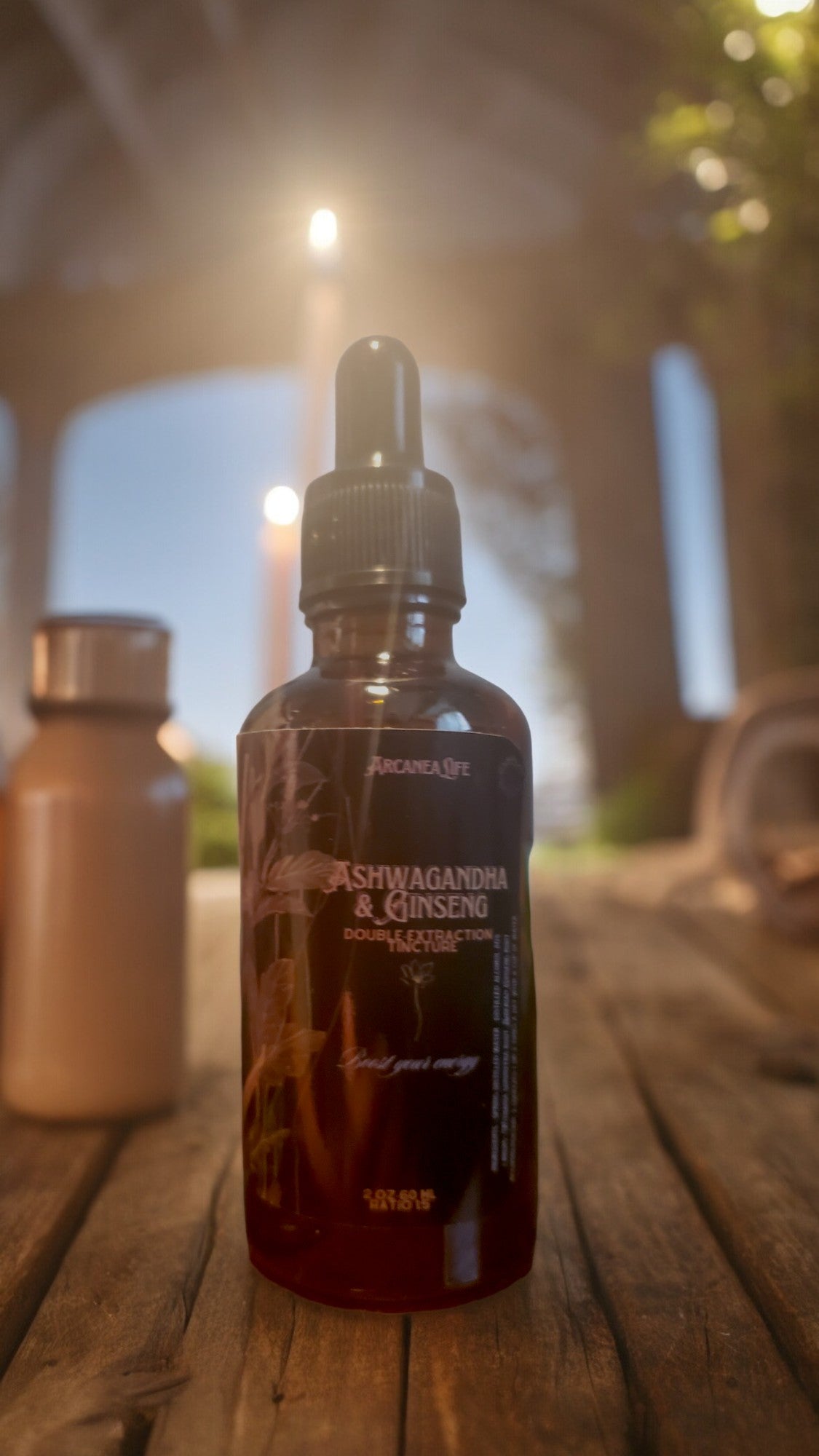 Boost your energy-Tincture double extraction Ashwagandha & Ginseng