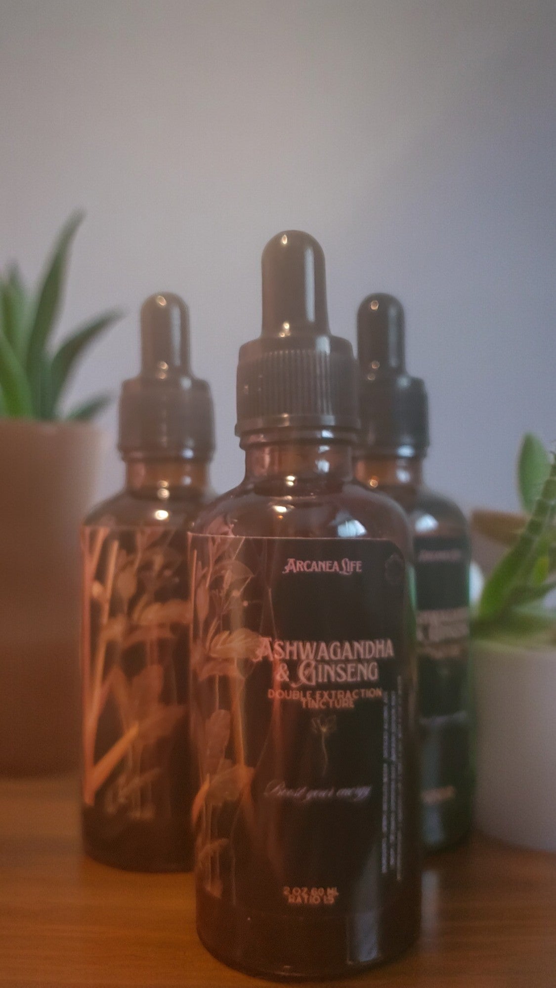 Boost your energy-Tincture double extraction Ashwagandha & Ginseng